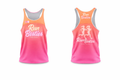 Run Besties Singlet orange