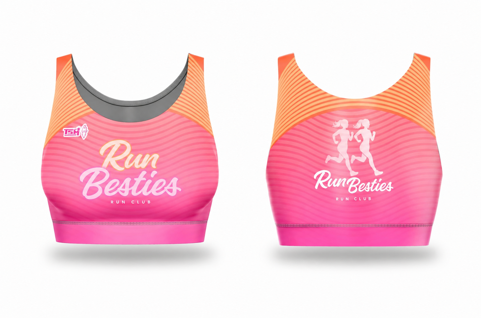 Sport bra Orange