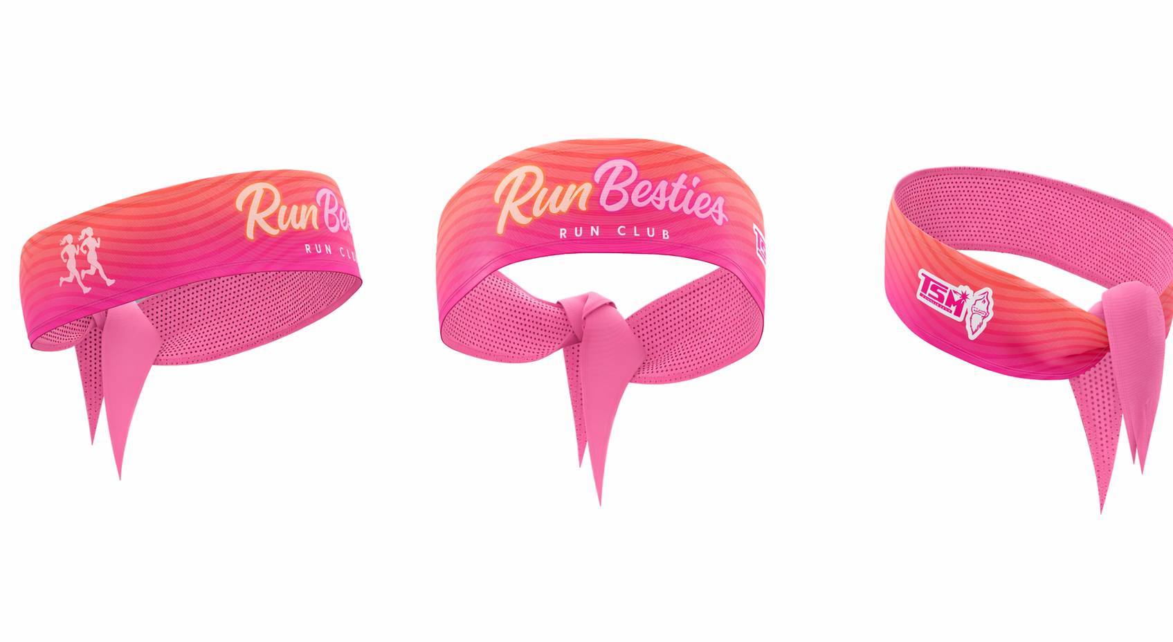 Run Besties Bandana